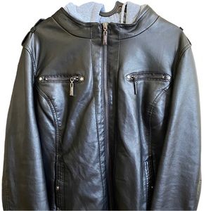 MOTORCYCLE/ JOU JOU LEATHER JACKET